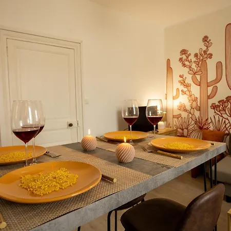 L'oasis - T2 Ambiance Cactus Et Confort Moderne