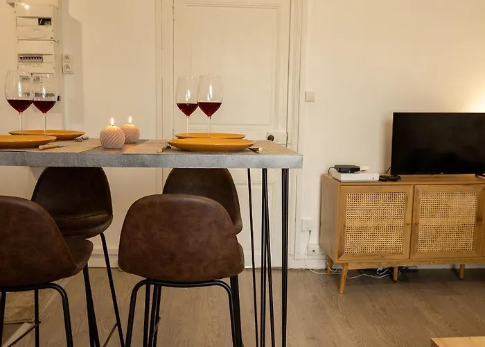 Apartmán L'oasis - T2 Ambiance Cactus Et Confort Moderne